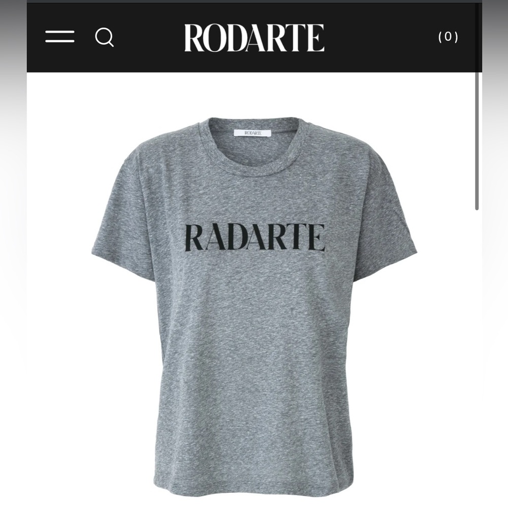 Rodarte ‘Radarte’ Heather Gray Tee